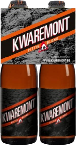 Kwaremont Blond 4pack met flesjes van 33cl